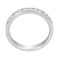 14K White Gold 1/2 cttw Diamond Band Ring (I-J Color, I2-I3 Clarity) - Size 7