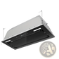 30 Inch Range Hood Insert 800 Cfm Black Glass Vent Fan