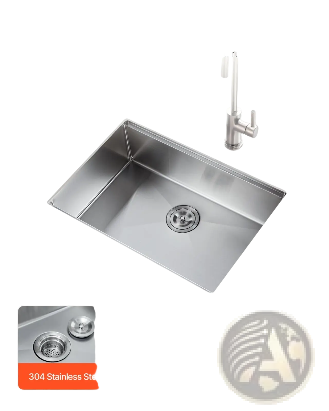 30 Inch Stainless Steel Undermount Workstation Sink