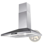 30 Inch Wall Mount Range Hood 450 Cfm Stainless Steel