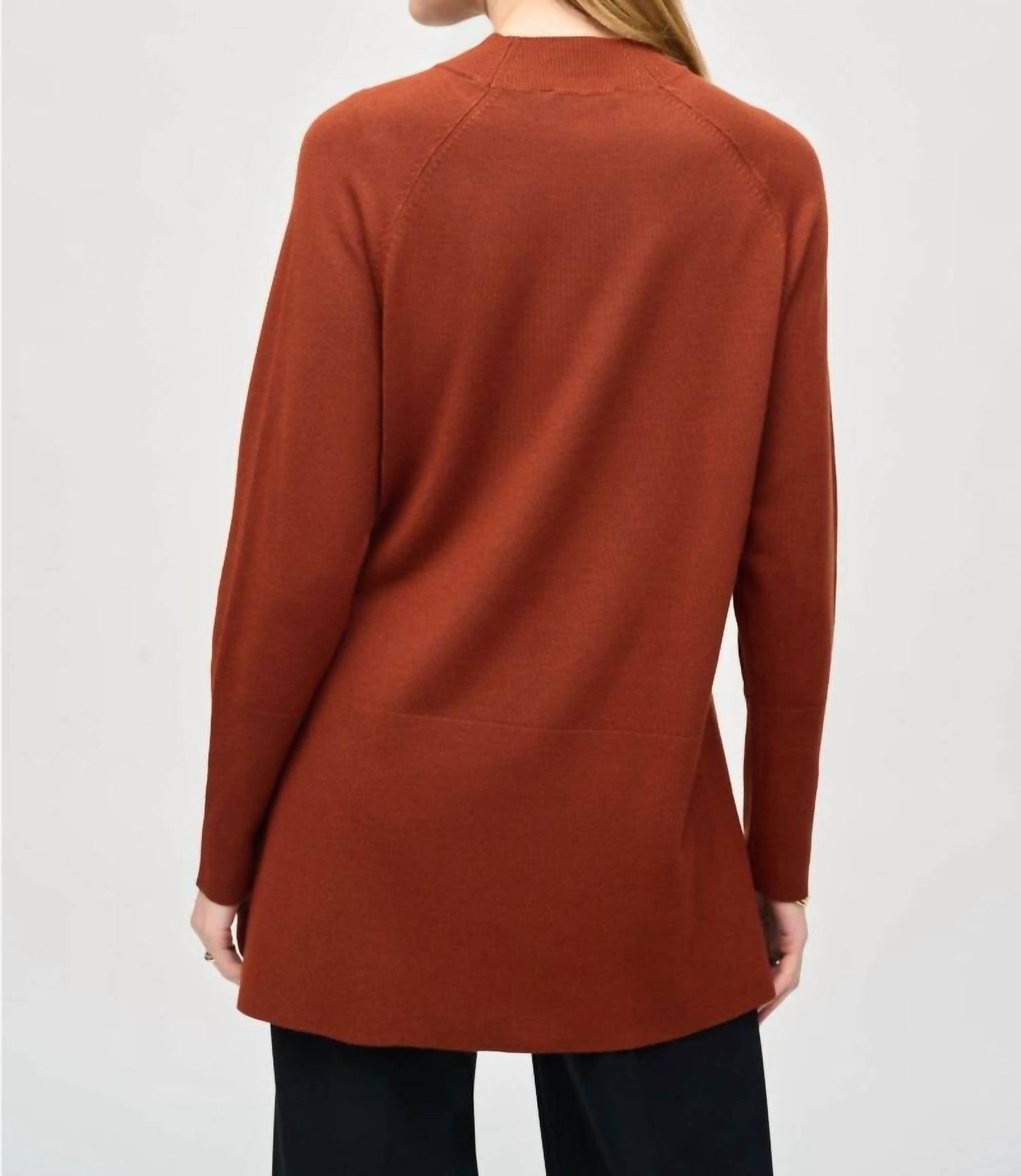 Joseph Ribkoff - Mock Neck Long Sleeve Knit Sweater