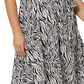 Leota Women's Perfect Wrap Midi Dress Black Size 3X