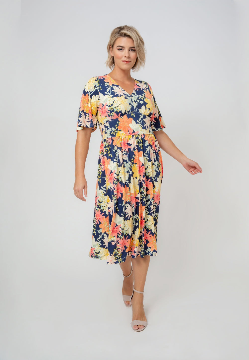 Leota Women's Zoe Dress Blue