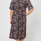 Leota Women's Confetti Floral Lord & Taylor Zoe Dress Black