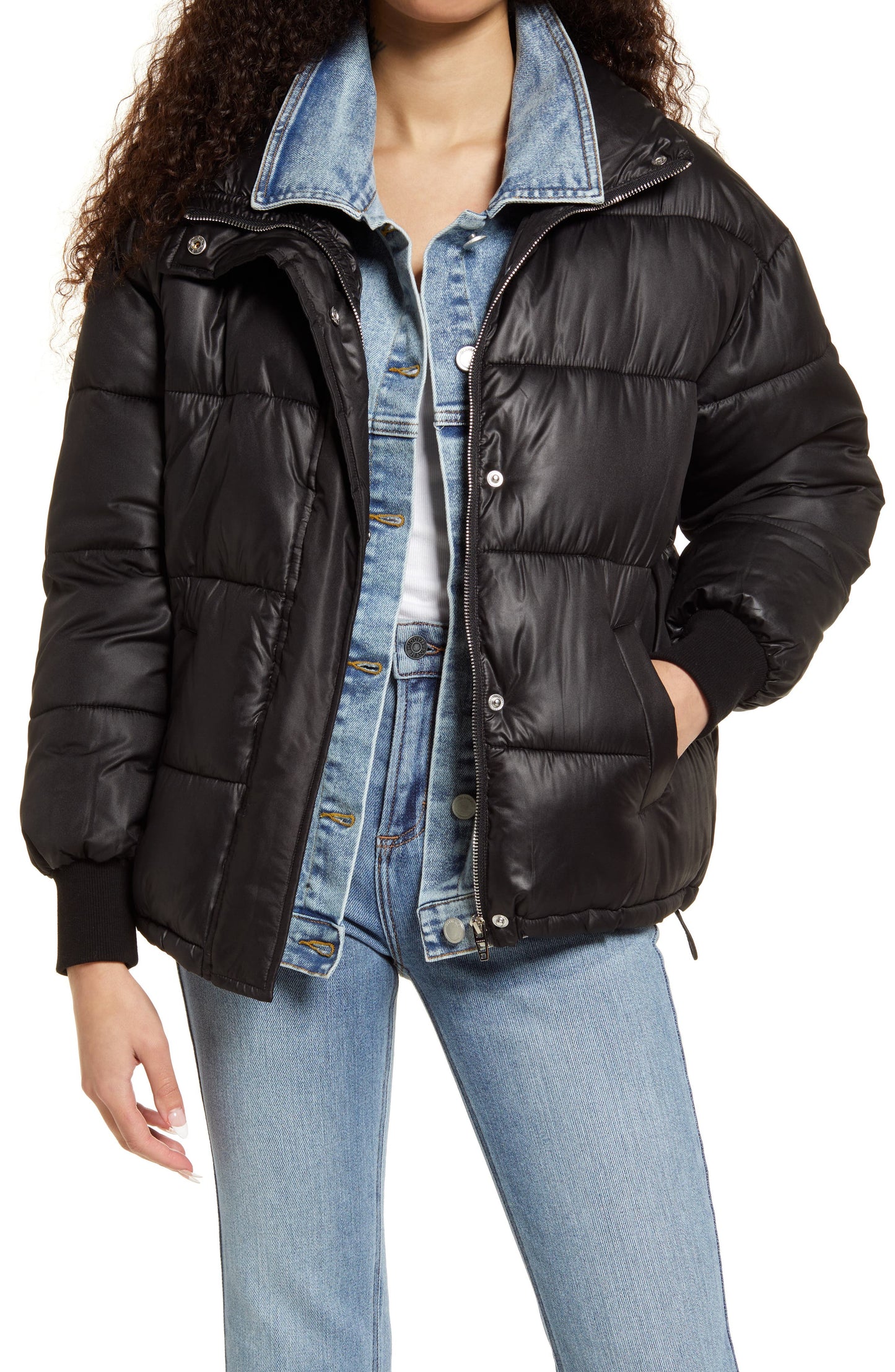 blanknyc-denim-trucker-lining-puffer-coat-in-run-the-show-size-medium