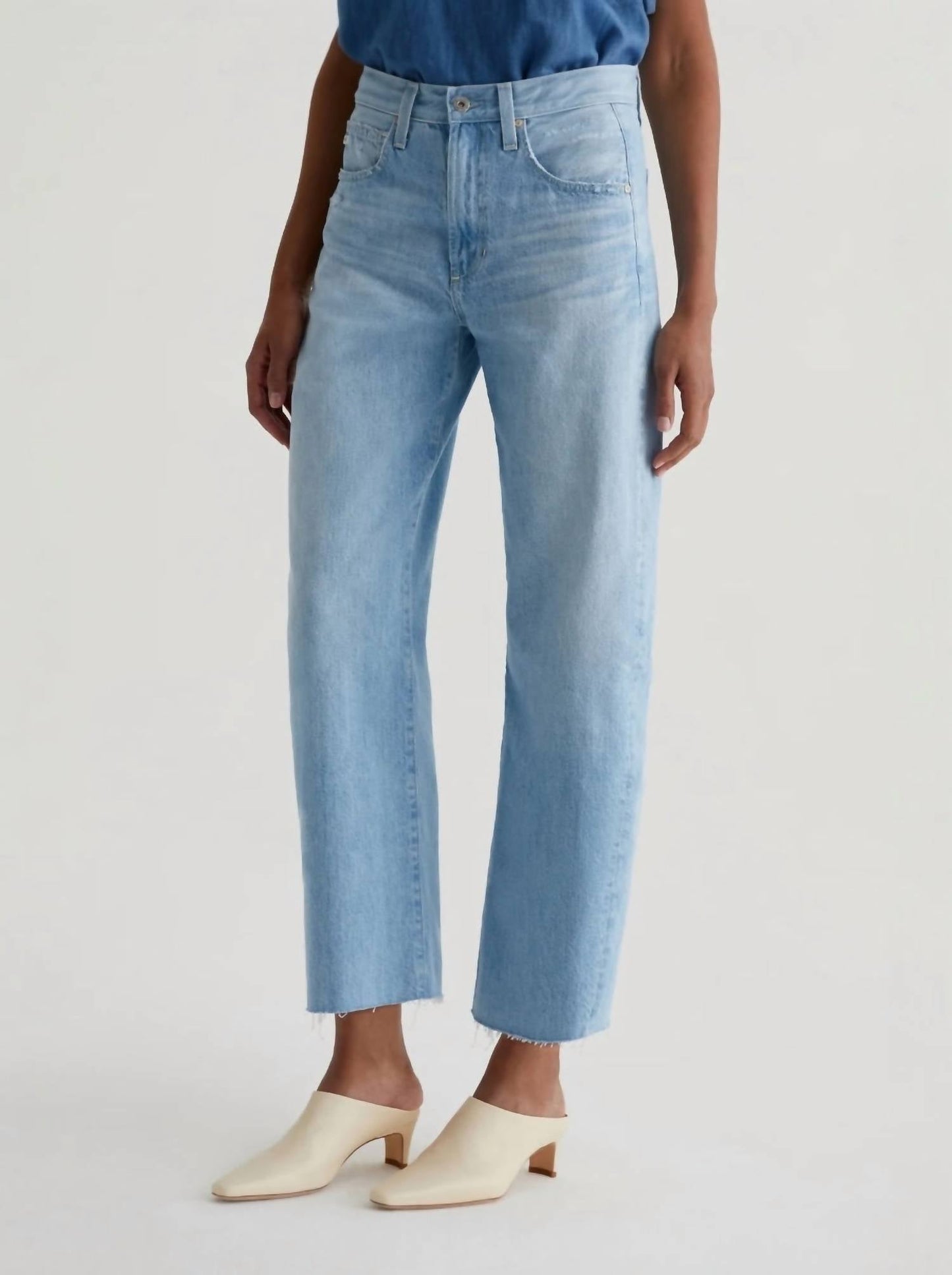 Ag Jeans - Hattie Crop High Waist Jeans