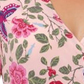 Leota Women's Amiya Floral Print MIDI Dress Pink Size 2X