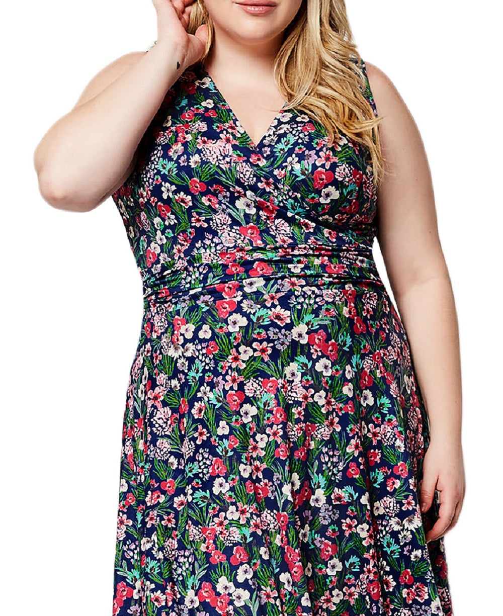 Leota Women's Cindy Dress Green Size 3X