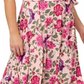 Leota Women's Giselle Floral Dress Pink Size 2X