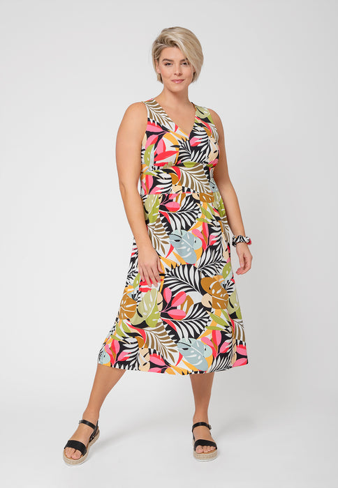 Leota Women's Rosemary Dress Black Size 1X