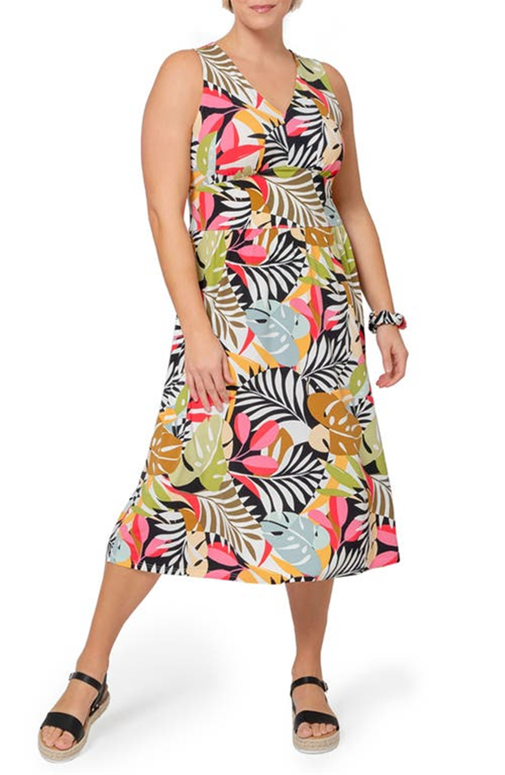 Leota Women's Rosemary Dress Black Size 3X