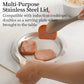 304 Stainless Steel Cookware Set with Tri-ply Lids