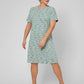 Leota Women's Maddie Dress Green Multi (Curve)