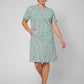 Leota Women's Maddie Dress Green Multi (Curve)