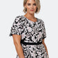 Leota Women's Mackenzie Fit and Flare Dress Black Size 3X
