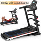 Ksports 16 Inch Wide Foldable Home Treadmill w/ Bluetooth & Fitness Tracking App