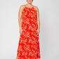 Leota Women's Cameron Floral Maxi Dress Pink Size 3X