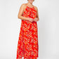 Leota Women's Cameron Maxi Dress Red