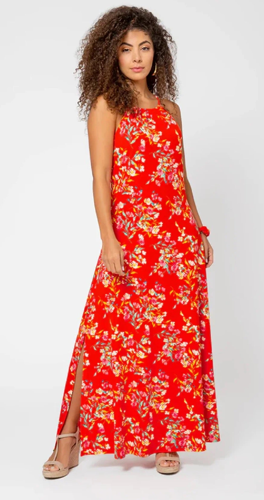 Leota Women's Cameron Maxi Dress Red