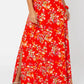 Leota Women's Cameron Floral Maxi Dress Pink Size 3X