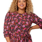 Leota Women's Iman Dress Pink Size 2X