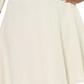 Leota Women's Katherine Jacquard Fit & Flare Dress Yvory Size 3X