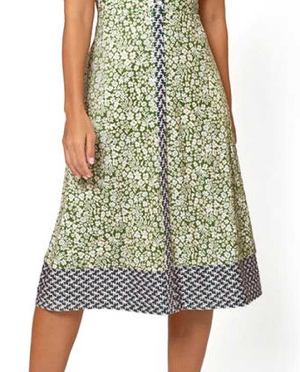 Leota Women's Francesca MIDI Dress Green Size 3X