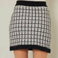 Entro - Knit Mini Skirt