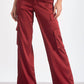 Elan - Amber Satin Cargo Pants