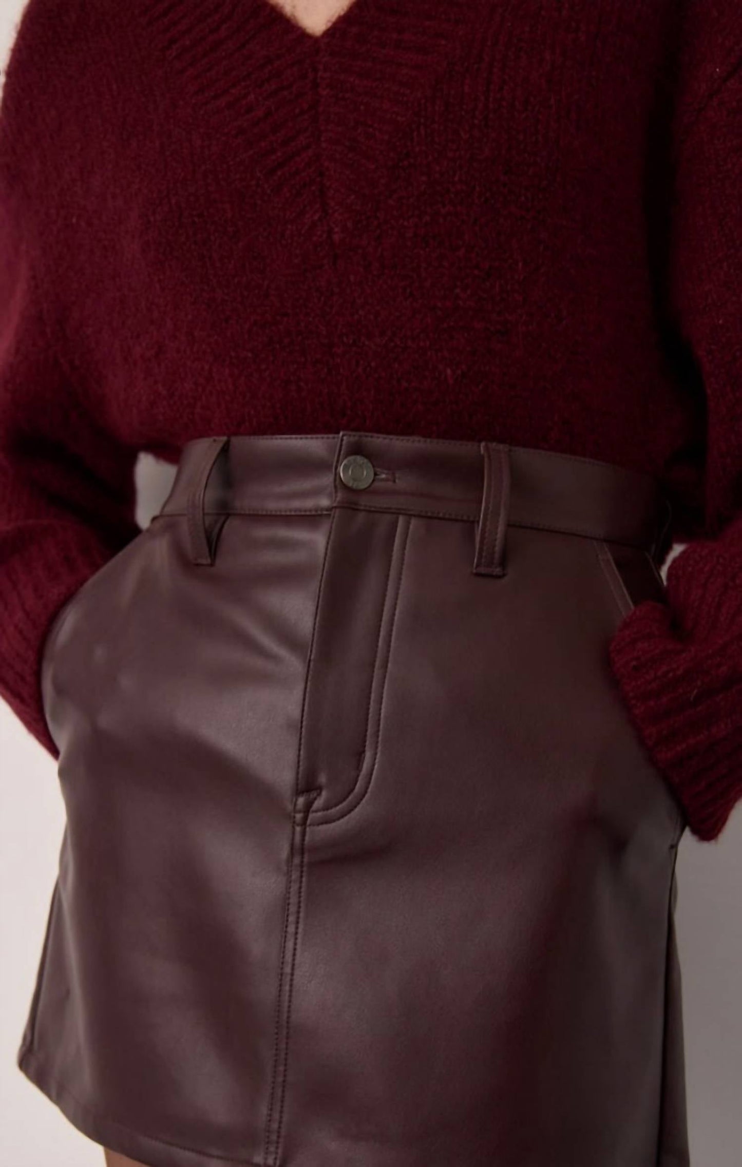 Pistola - Abi High Rise Mini Skirt