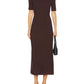 Steve Madden - SHORT SLEEVE MIDI SWEATER DRESS