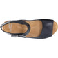 Dansko - Women's Dansko Tiana Calf Burnished Leather Platform Sandal