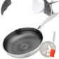 30cm Stainless Steel Hex Non Stick Induction Frying Pan