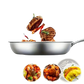 30cm Stainless Steel Hex Non Stick Induction Frying Pan
