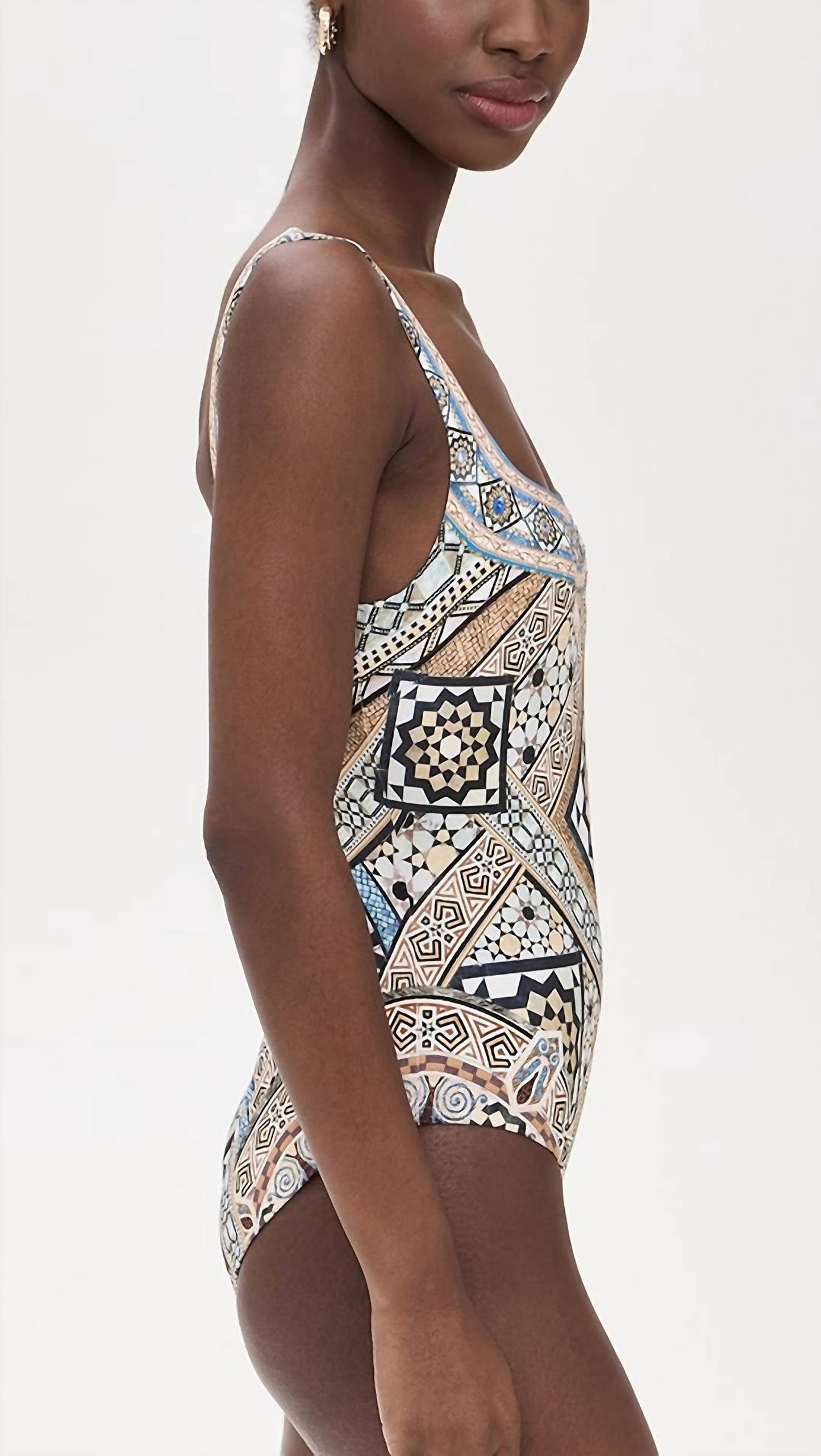 Camilla - Underwire Square Neck One Piece Swimsuit