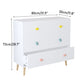 3 Drawer Dresser Storage Cabinet With Anti-Tip Safety