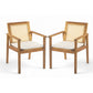 Preston Outdoor Dining Chair with Cushion Set
