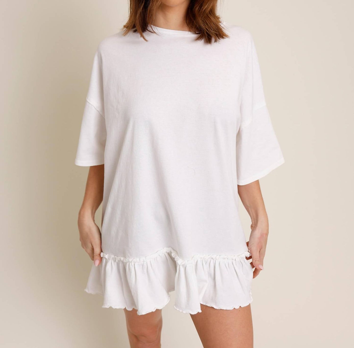 Free People - Ruffle Hem Tunic