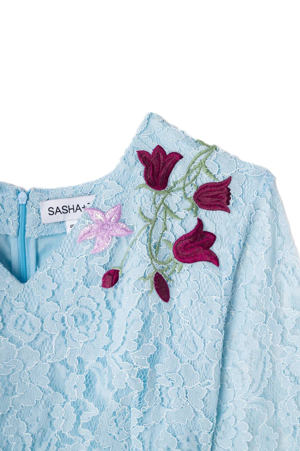 Sasha+Z - Women's Embroidery Lace Dress