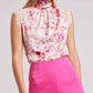 Generation Love - floral silky halter top