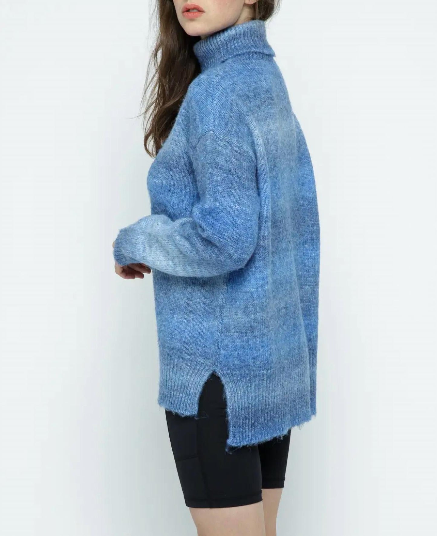 &Merci - OMBRÉ TURTLENECK SWEATER