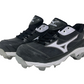 Mizuno Women's 9-Spike Finch 5 Softball Cleat Black/White Size 5 B(M) US