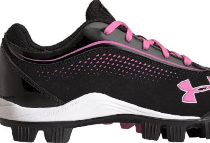 Under Armour Girl'S Leadoff Iv Low Jr. Shoes Black Size 5Y B(M) Us