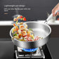 316l Stainless Steel Frying Pan with Glass Lid