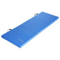 BalanceFrom Fitness GoGym 6x2ft Folding 3 Panel Exercise Mat with Handles, Blue