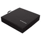 BalanceFrom Fitness GoGym 6'x2'x1.5" Folding 3 Panel Exercise Gym Mat, Black