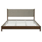 Premium Rubber Wood Platform Bed Frame, King Size with Headboard
