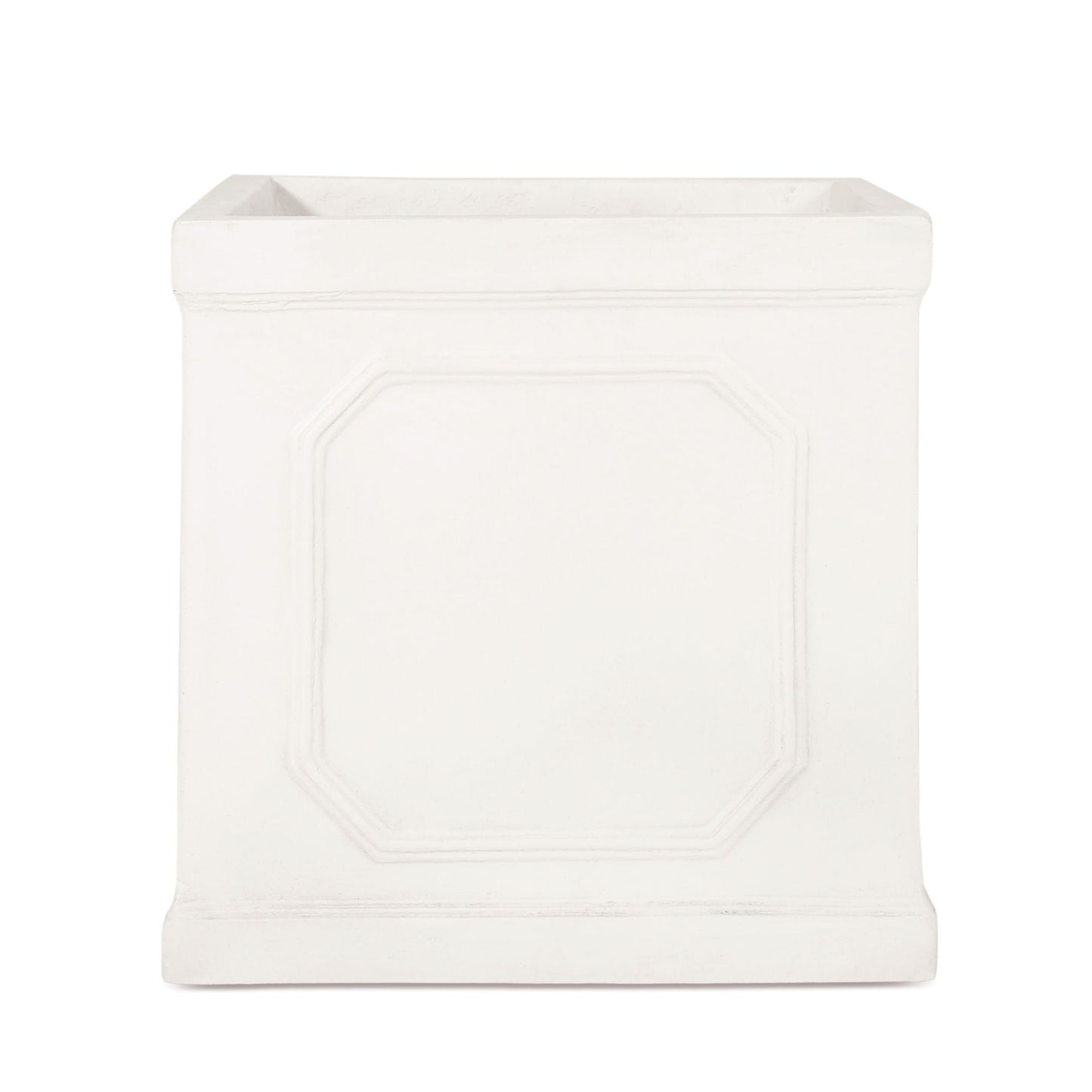 Durable White Ceramic Planter