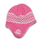 NCAA Boise State Broncos Chalet Ear Flap Toddler Girls Knit Beanie Toque Pink