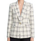 Generation Love - Aimee Windowpane Tweed Blazer